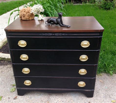 Learn how to paint over dark stained wood furniture to avoid tannin stains and blotchy bleed through. Walker Bachelor Chest in Gel Stain and Milk Paint ...