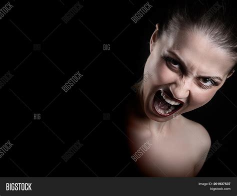 Angry Nude Girl Image Photo Free Trial Bigstock