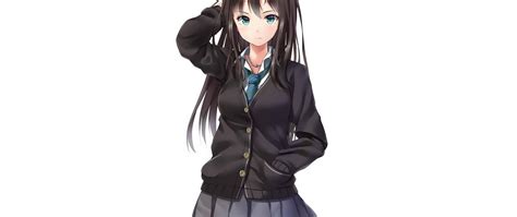 2560x1080 Resolution Girl Schoolgirl Anime 2560x1080 Resolution