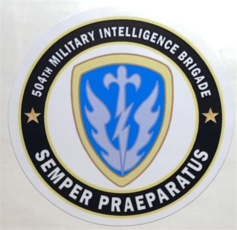 Us Army 504th Military Intelligence Brigade Semper Praeparatus