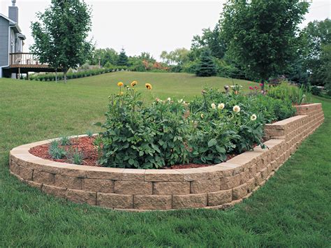 Windsor Block Stone Retaining Wall And Garden Stone Wall Blocks