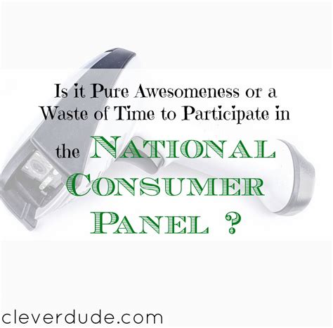 Review National Consumer Panel A Total Waste Of Time