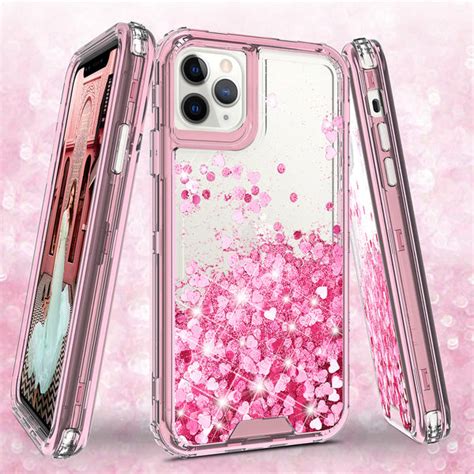 Apple Iphone 11 Pro Case Glitter Cute Phone Case Girls With Kickstand
