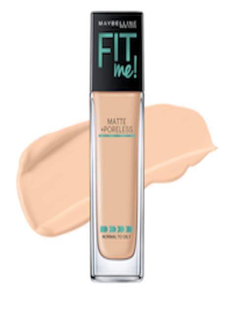 Buy Maybelline New York Fit Me Matte Poreless Liquid Foundation With Clay Warm Nude Ml