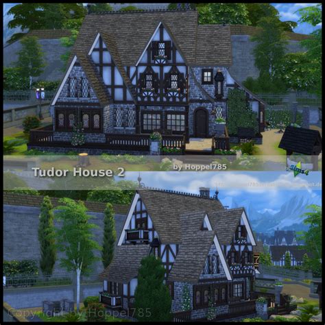 Sims 4 Ccs The Best Sims 4 Tudor House 2 By Hoppel785
