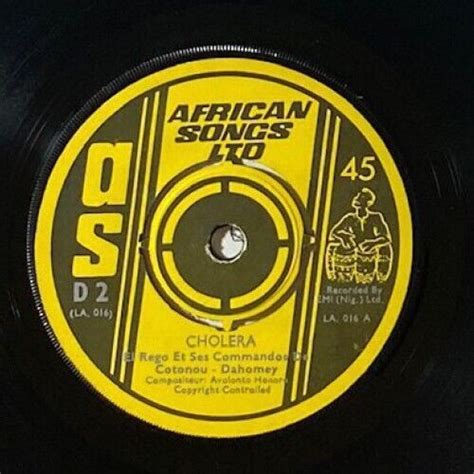 El Rego Et Ses Commandos Cholera Afro Funkrhumba 45 African Songs
