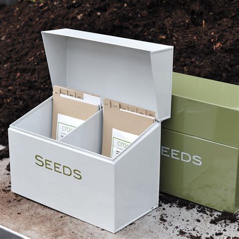 Garden Seed Storage Box