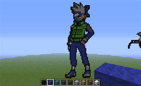 Kakashi Minecraft By Narutofan1166 On Deviantart