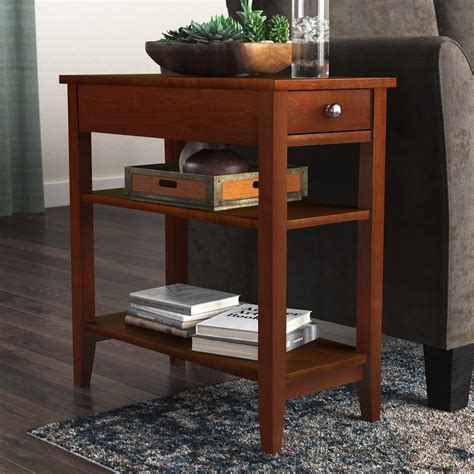 Bookcase Through End Tables