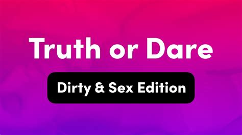 Truth Or Dare Interactive TV Question Game For Adults Dirty Sexy Edition YouTube