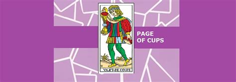 It encourages the pursuit of artistic concepts and the adoption of creative notions through the use of intuitive thoughts. Page of Cups Tarot Card - Meanings in the Tarot Deck