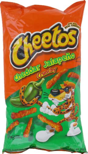 Cheetos Crunchy Jalapeno Cheddar Cheese Flavored Snacks 95 Oz Pay Less Super Markets