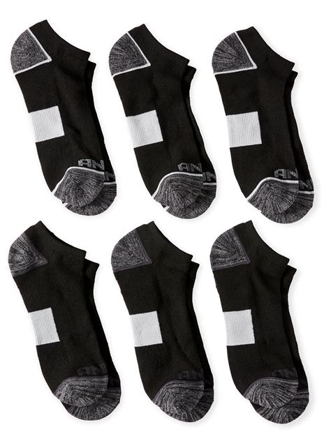 And1 Mens Pro Platinum Low Cut Socks 6 Pack