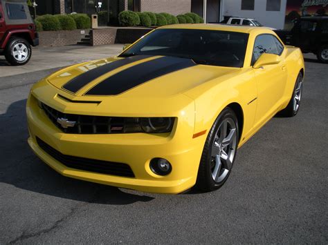 2010 Rsss Camaro In Rally Yellow With Black Stripes — Shane Holden