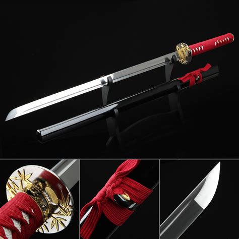 Handmade Bamboo Tsuba Japanese Ninjato Ninja Swords Samurai Swords With