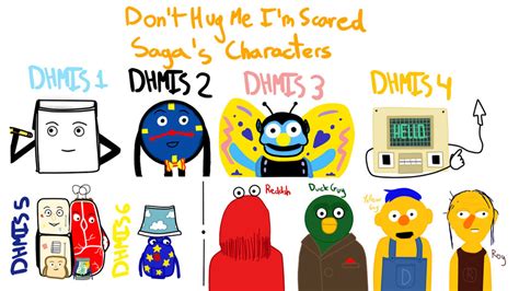 Dont Hug Me Im Scared Characters By Alejopro On Deviantart