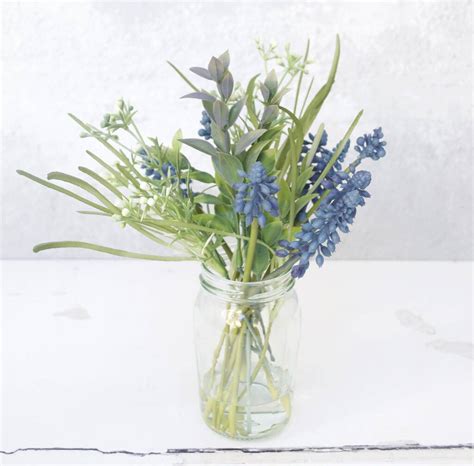 Artificial Bluebell Bouquet By Abigail Bryans Designs