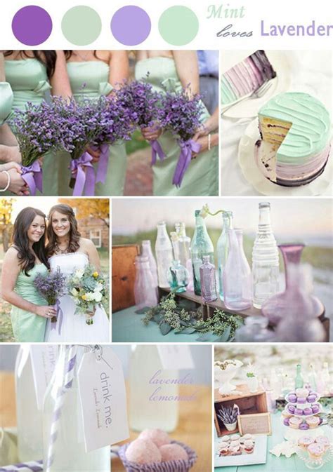 Mint And Lavender Neutral Wedding Colors Wedding Colors