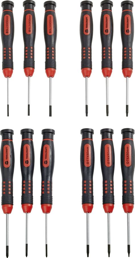 Toolcraft Electrical Precision Engineering Screwdriver Set Piece