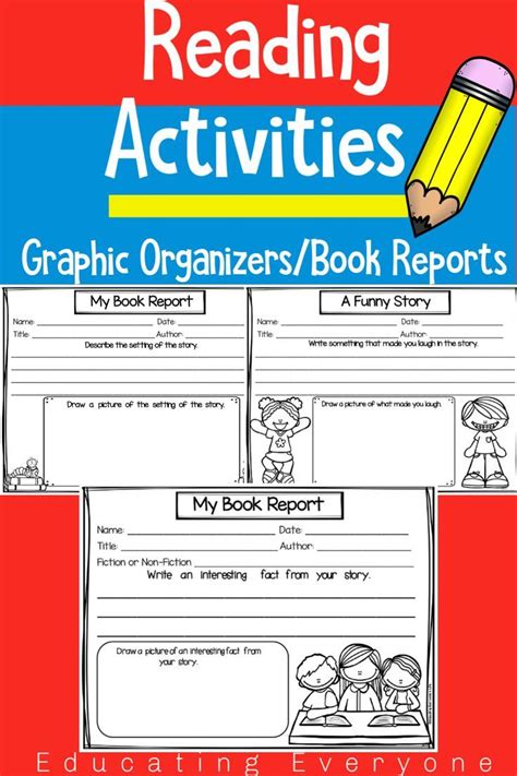 Graphic Organizers For Reading And Reading Response Outlines In 2020