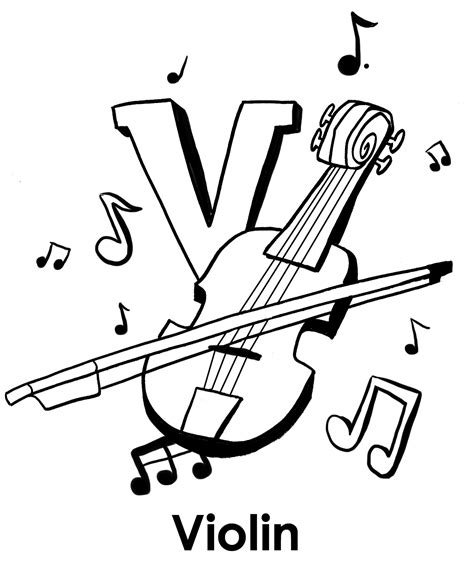 violin  drawing  getdrawings