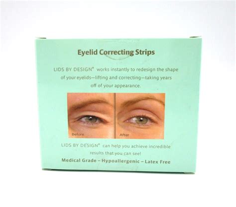 Contours Rx Lids By Design Eyelid Correcting Strips 80 Count Bnib