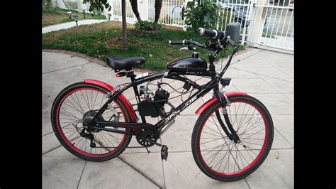 80cc bicycle engine kit,engine type: 80cc/66cc Bike Engine Kit on beach cruiser Motorized bike ...