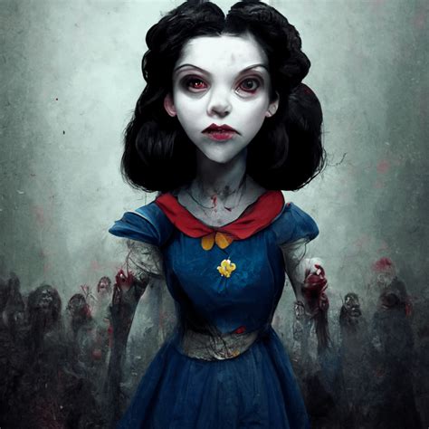 Zombie Snow White Midjourney Raiart