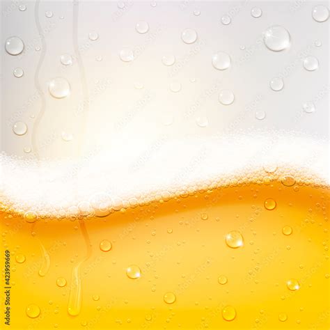 Cold Beer Texture With Condensation Drops Stock Vector Adobe Stock
