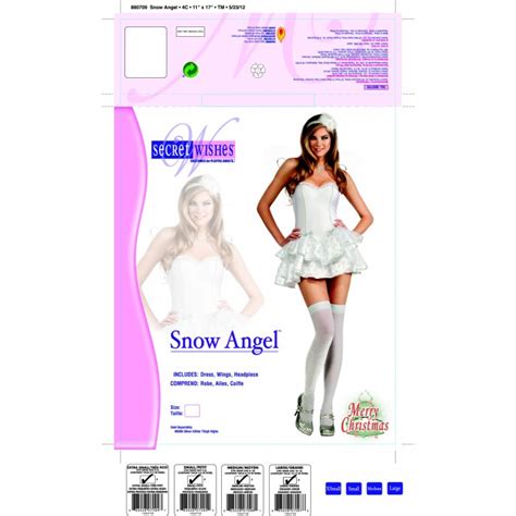 Geekshive Secret Wishes Sexy Snow Angel Costume Female S X Small Women Costumes