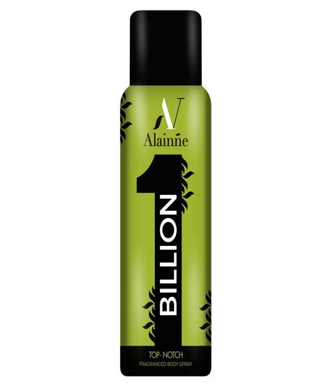 Alainne One Billion Top Notch Men Daily Use Deodorant Spray Ml Pack Of Buy Alainne One