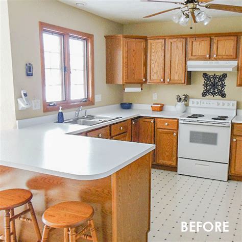 12 Updating Oak Kitchen Cabinets Before And After Collection