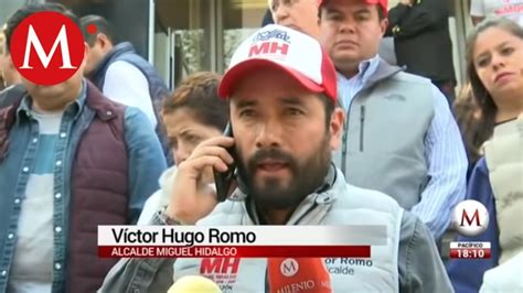 Liberan A V Ctor Hugo Romo Alcalde De Miguel Hidalgo Youtube