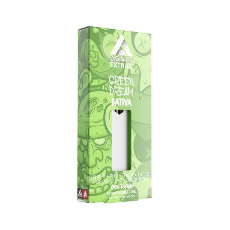Delta Extrax: Green Dream Zombi Extrax Oleo Resin Disposable 3G | Leafly