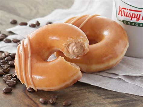 Krispy Kreme Reveals New Original Filled Coffee Kreme Doughnut In