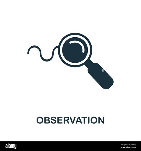 Observation Icon Creative Simple Design From Artificial Intelligence