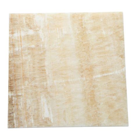 Daltile Natural Stone Collection Honey 12 In X 12 In Onyx Floor And