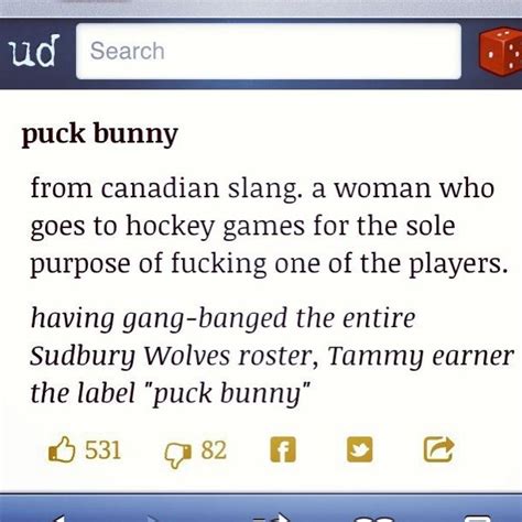puck bunny definition made my day 💙💛