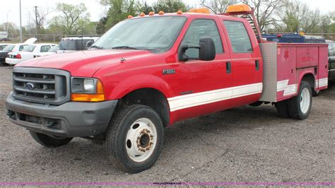 1999 Ford F550 Xl Super Duty Crew Cab Utility Truck In Wichita Ks