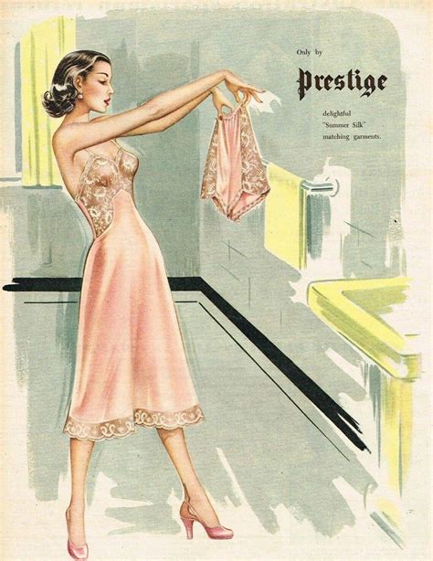 Pin On Vintage Lingerie Ads A M