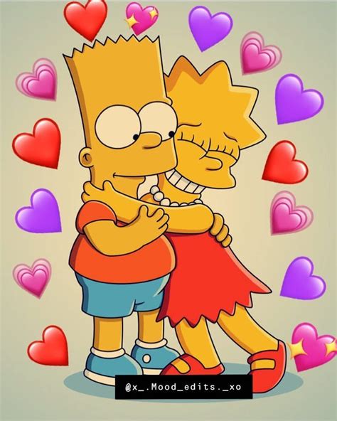 Simpsons With Hearts Wallpapers Wallpaper Cave