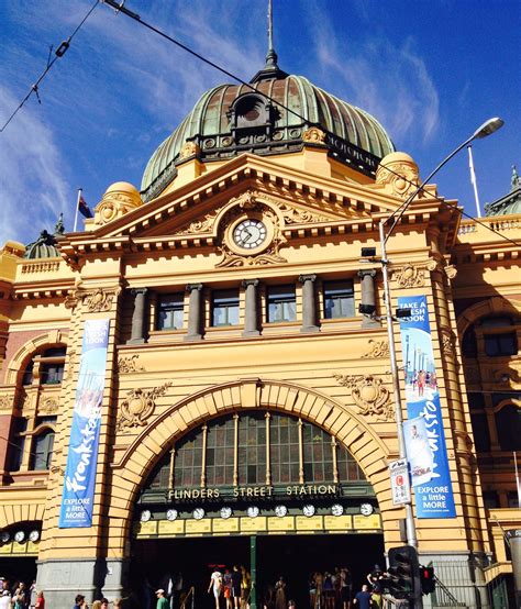 Flinders Street Station One Of The Most Iconic Train Stations In The
