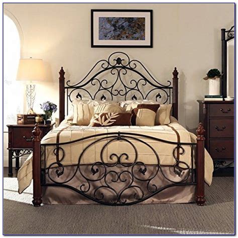 Wrought Iron Bed Ideas Infabbrica Ethos Wrought Iron Bed With Tufted