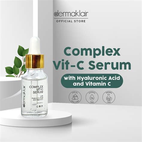 Dermaklair Vitamin C Serum For Brightening Glowing Repairing And