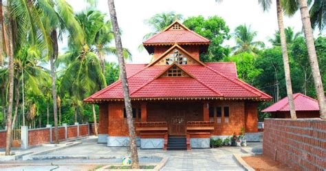 2 Bedroom Traditional Tharavadu Design With Free Plan Kerala Home