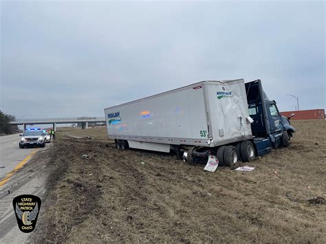 Dayton, Ohio, traffic: All lanes of I-75 SB open after semi overturns