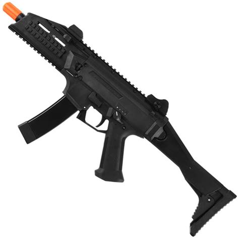 Asg Cz Scorpion Evo 3 A1 Full Metal Aeg Airsoft Gun Orange Tip