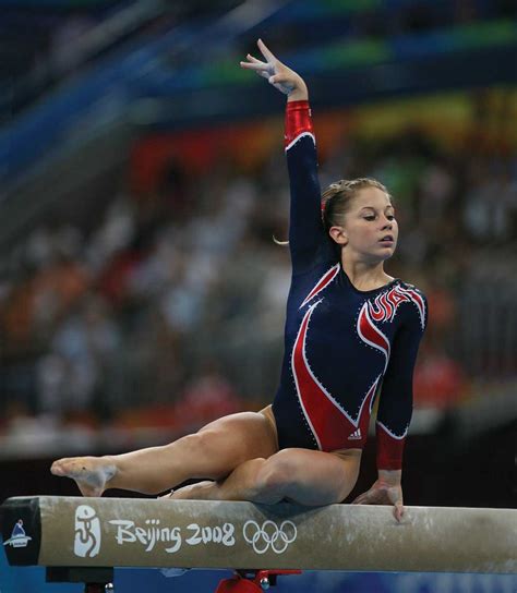 Shawn Johnson Gymnastics Bars