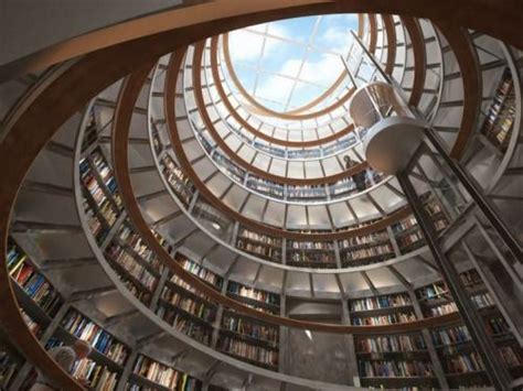 Dream Library Design Architecture House Design