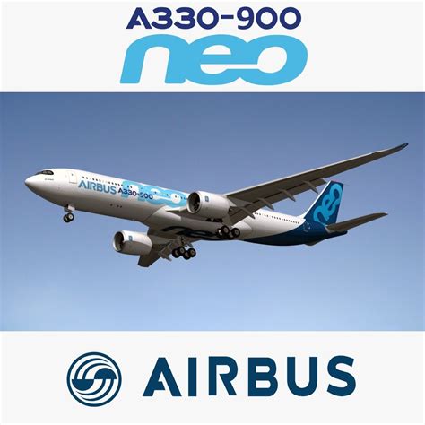 Airbus A330 Neo 3d Max 3d Model Airbus Lockheed Neo